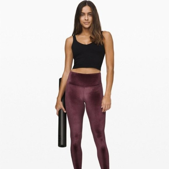 lululemon athletica Pants - Lululemon Wunder Lounge HR Tight Velvet Legging